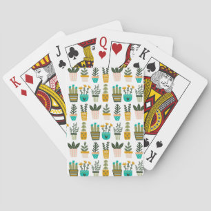 Plant Wall Art Playing Cards