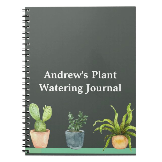 Plant Watering Journal  (Front)