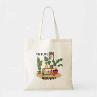 Plant Whisper Tote Bag, Plant Lovers, Plant Mums