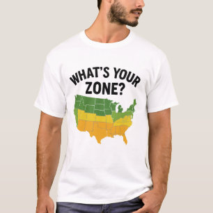 Plant Whisperer Funny USA Gardening Map T-Shirt