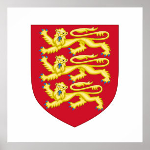 Plantagenet Royal Crest Poster