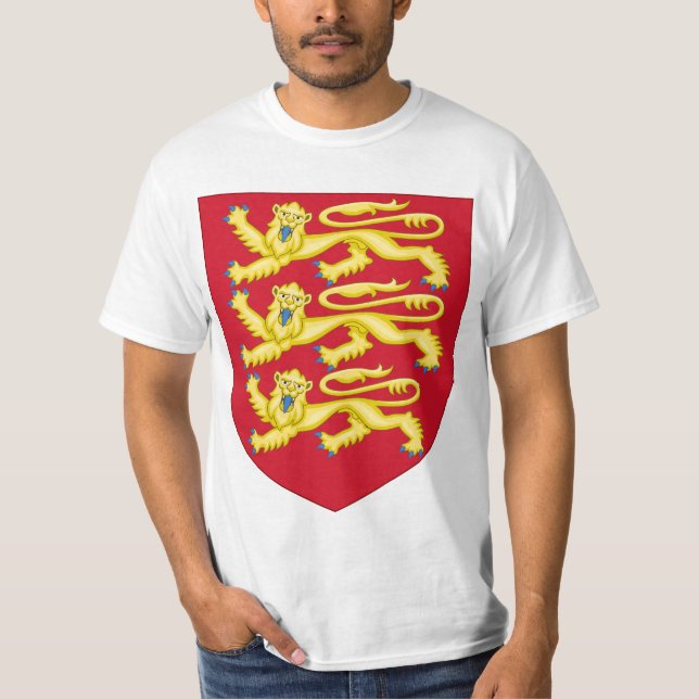 Plantagenet Royal Crest T-Shirt (Front)