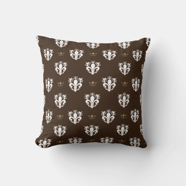 plantagenet symbol pattern cushion (Front)