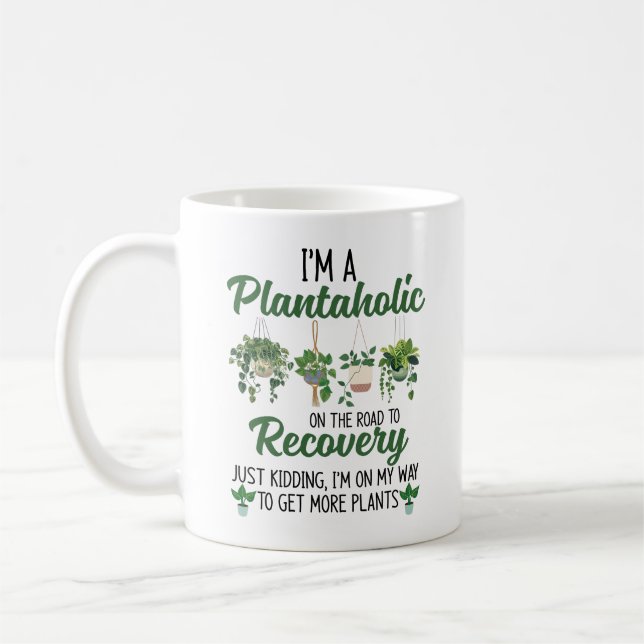 Plantaholic Coffee Mug (Left)