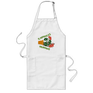 Plantaholics Anonymous Plant Lover Gardner Humour  Long Apron