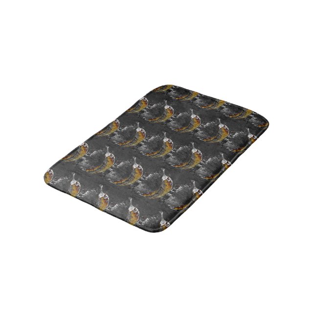 plantain plain bath mat (Angled)