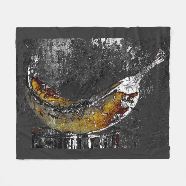 plantain plain fleece blanket (Front (Horizontal))