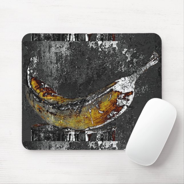 plantain plain mouse mat (With Mouse)