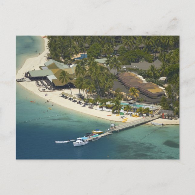 Plantation Island Resort, Malolo Lailai Island Postcard (Front)