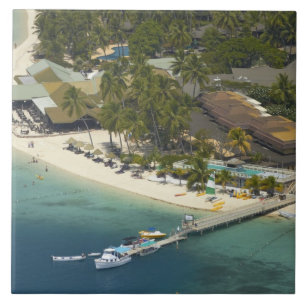 Plantation Island Resort, Malolo Lailai Island Tile