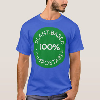 plantbased 100 compostable circle T-Shirt