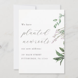 Planted New Roots Botanical Moving Announcement