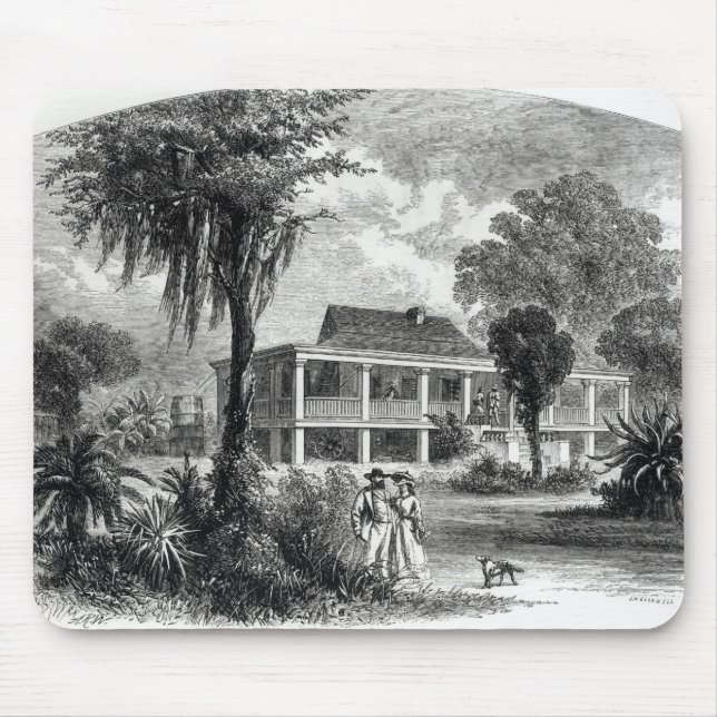 Planter's House on the Mississippi Mouse Mat (Front)