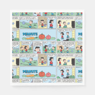 Planting A Vegetable Garden Napkin