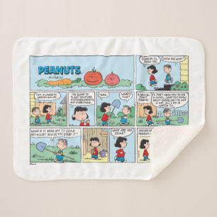 Planting A Vegetable Garden Sherpa Blanket