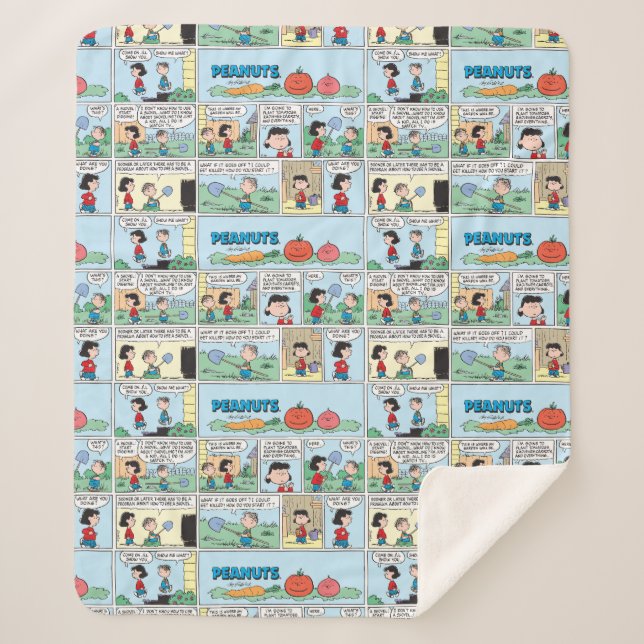 Planting A Vegetable Garden Sherpa Blanket (Front)