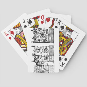 Planting in raised beds, from 'The Gardener's Laby Playing Cards
