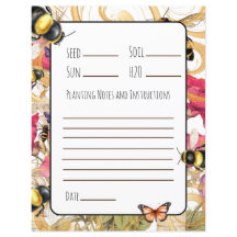 Planting Notes and Instructions for Spring Seeds