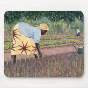 Planting Onions 2005 Mouse Mat
