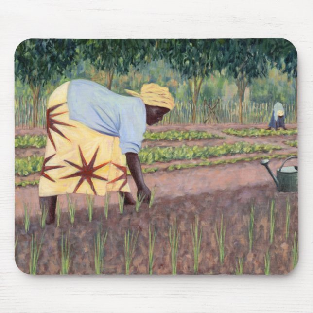 Planting Onions 2005 Mouse Mat (Front)