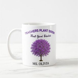Planting Seeds of Knowledge – Thank You Teacher  Coffee Mug
