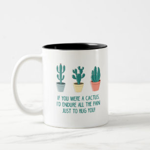 plants and flowers 38 Two-Tone coffee mug