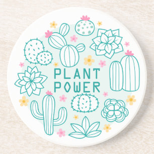 Plants and Flowers Coaster