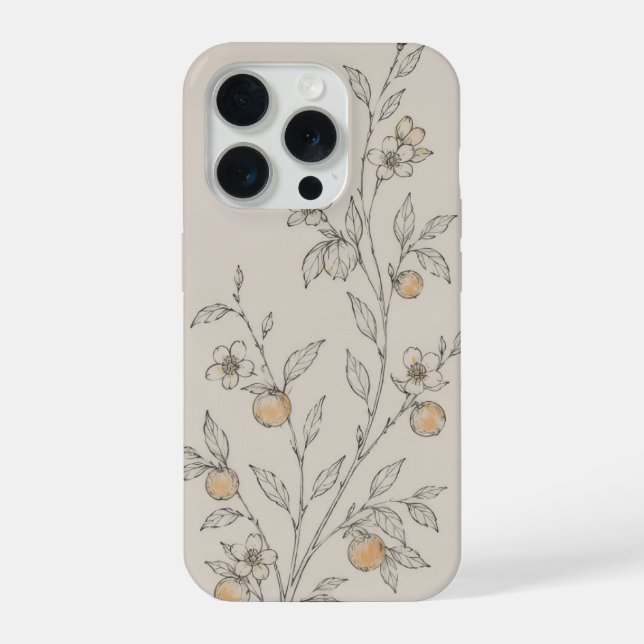 Plants and Flowers Phone Case (Back)
