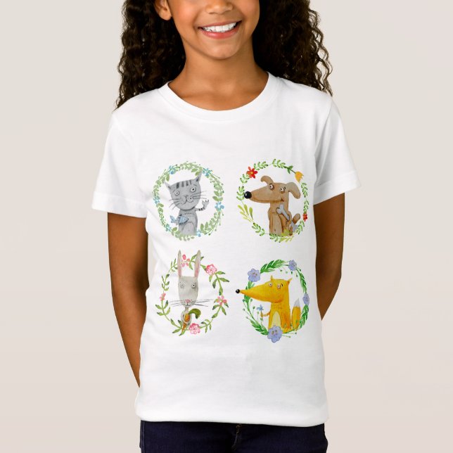 Plants and Flowers T-Shirt (Front)