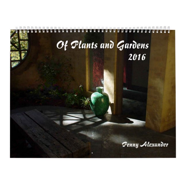 Plants and Gardens Calendar (Cover)