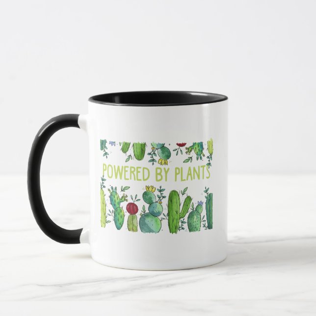 Plants anf Flowers Mug (Left)