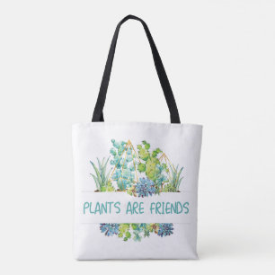 Plants anf Flowers Tote Bag