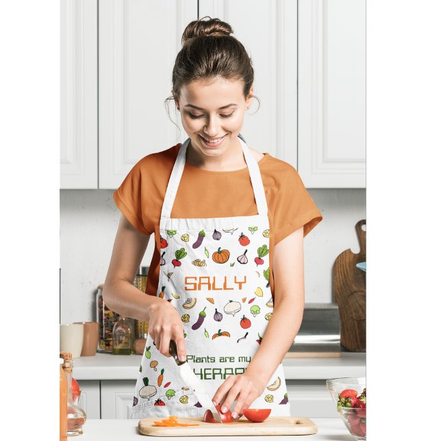 Plants are my Therapy Apron (Creator Uploaded)