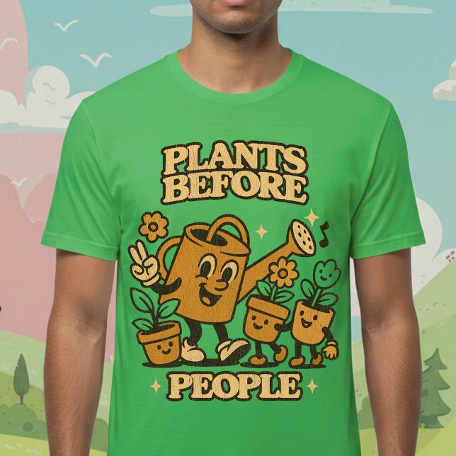 Plants Before People T-Shirt (Creator Uploaded)