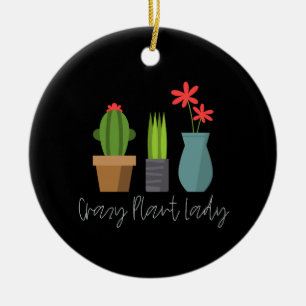 Plants - Crazy Plant Lady Ceramic Tree Decoration