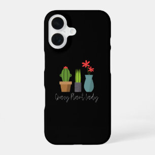 Plants - Crazy Plant Lady iPhone 16 Case