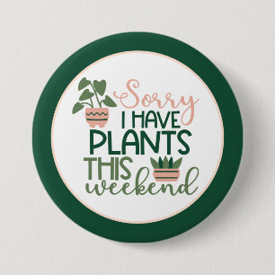 Plants Garden Nature Button