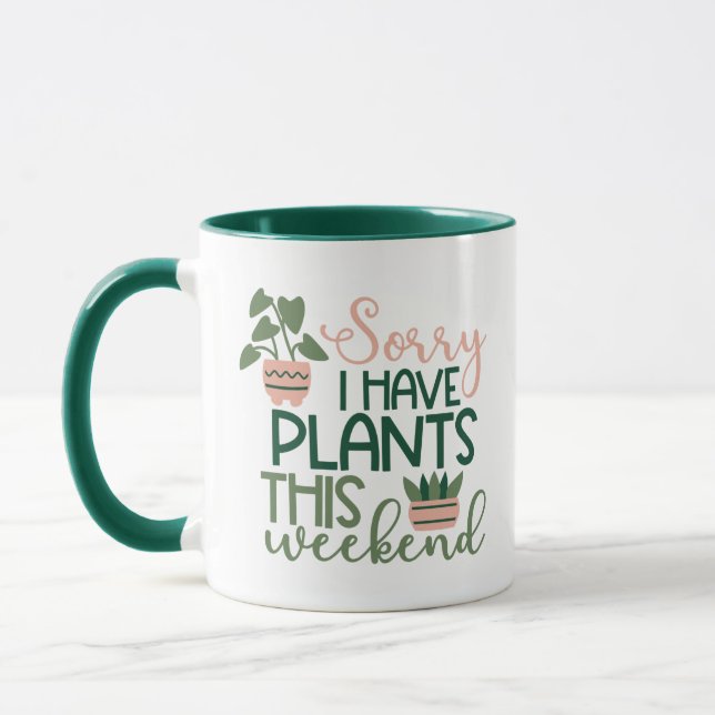 Plants Garden Nature Mug (Left)