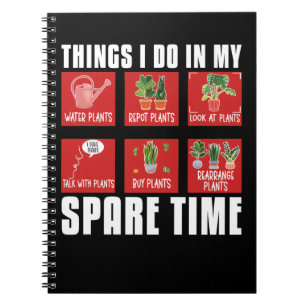 Plants Gardener Humour Plant Whisperer Flowers Notebook