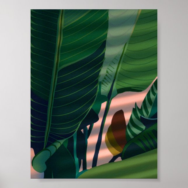Plants Illustration Poster (Front)