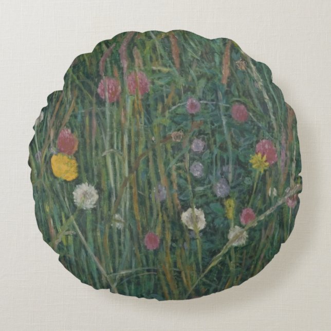 Plants of the Machair 2008 Round Cushion (Front)