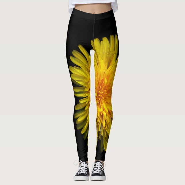 Plants on Pants Yellow Dandelion (Front)