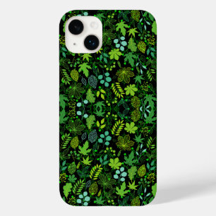 Plants pattern.14b Black BG Case-Mate iPhone 14 Plus Case