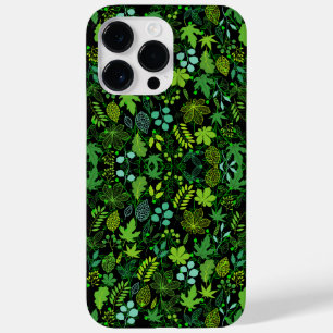 Plants pattern.14b Black BG Case-Mate iPhone 14 Pro Max Case