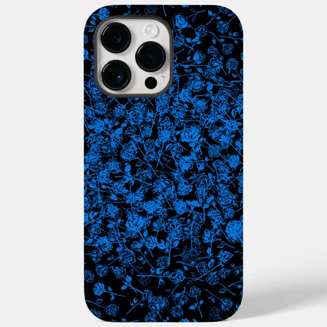 Plants pattern A05.b Black BG Case-Mate iPhone Case (Back)
