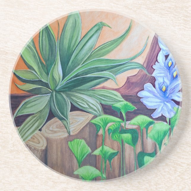 Plants Pond Party Coaster (Front)