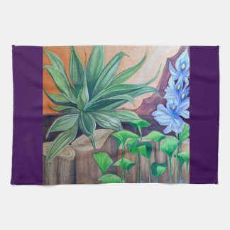Plants Pond Party  Tea Towel