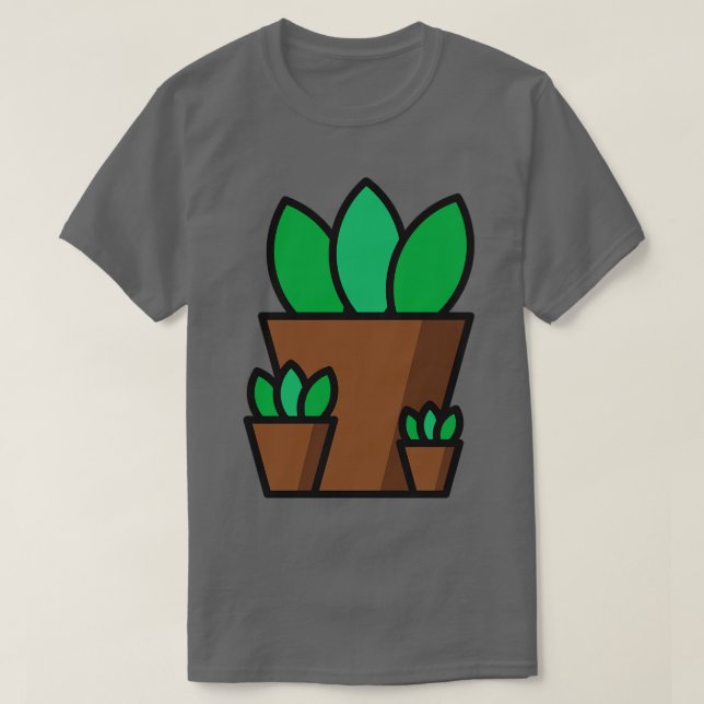 plants pot T-Shirt (Design Front)