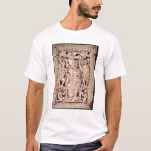 Plaque depicting King David enthroned T-Shirt