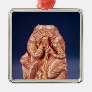 Plaque depicting two Scythians sharing a drink Metal Tree Decoration